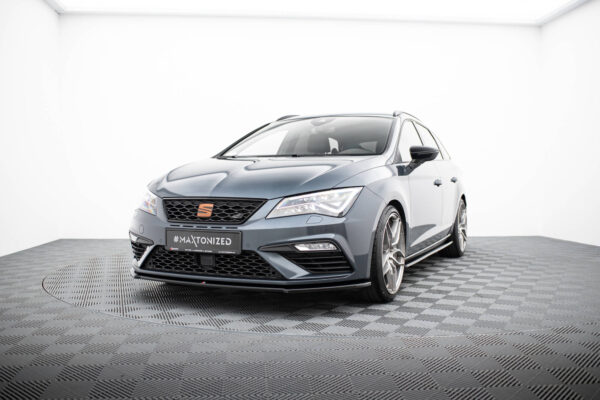 Εμπρός Σπόιλερ V.4 Seat Leon Cupra / FR Mk3 FL Seat Leon Cupra Mk3 Facelift