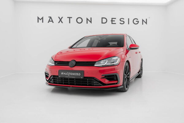 Εμπρός Σπόιλερ V.7 Volkswagen Golf R / R-Line Mk7 Facelift Volkswagen Golf R Mk7 Facelift