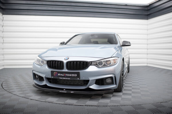 HYBRID FRONT SPLITTER for BMW 4 Coupe / Gran Coupe / Cabrio M-Pack F32 / F36 / F33 BMW Seria 4 F32