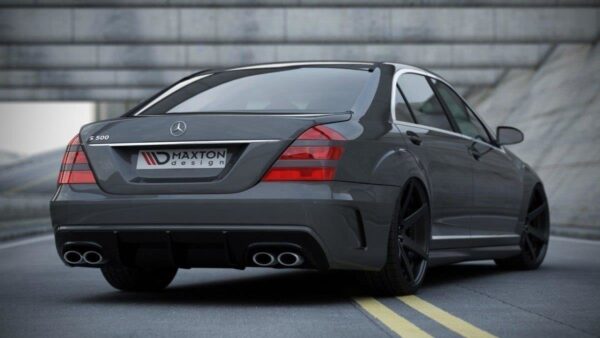 MERCEDES S W221 (look W205) REAR BUMPER + REAR VALANCE Mercedes S Klasa W221