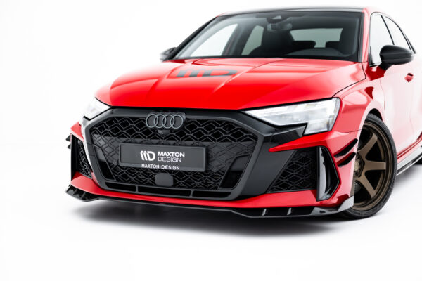 Prepreg Carbon Fiber Εμπρός Σπόιλερ Audi RS3 Sedan 8Y Facelift