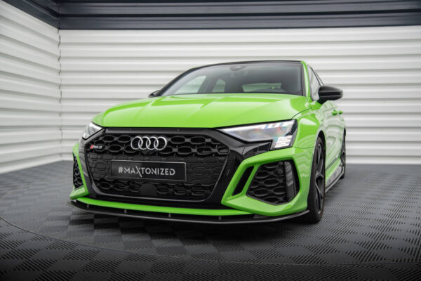 Prepreg Carbon Fiber Εμπρός Σπόιλερ Audi RS3 Sedan / Sportback 8Y