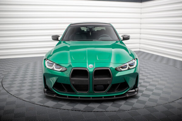 Prepreg Carbon Fiber Εμπρός Σπόιλερ V.1 BMW M3 Sedan / Touring G80 / G81