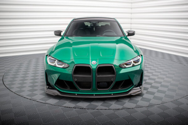 Prepreg Carbon Fiber Εμπρός Σπόιλερ V.2 BMW M3 Sedan / Touring G80 / G81