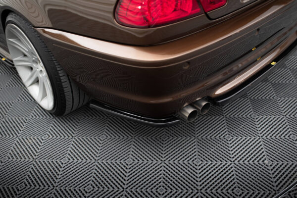 REAR SIDE SPLITTERS BMW 3 E46 MPACK COUPE BMW Seria 3 E46