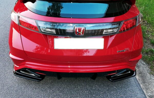 REAR SIDE SPLITTERS HONDA CIVIC VIII TYPE-R GP Honda Civic Mk8
