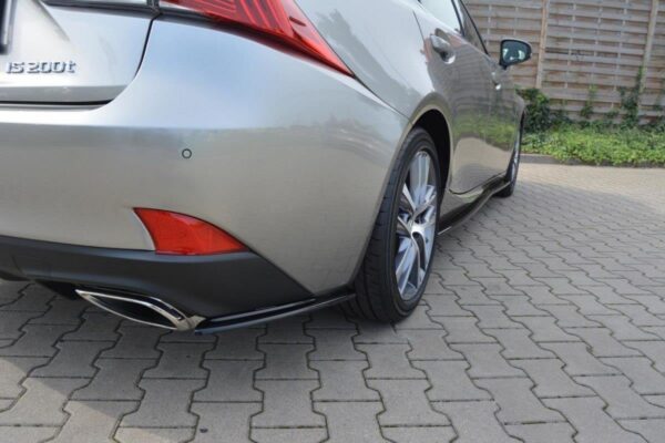 REAR SIDE SPLITTERS Lexus IS Mk3 Facelift T Lexus IS Mk3 Facelift