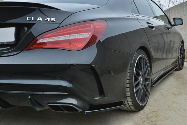 REAR SIDE SPLITTERS Mercedes CLA A45 AMG C117 Facelift Mercedes CLA C 117 Facelift