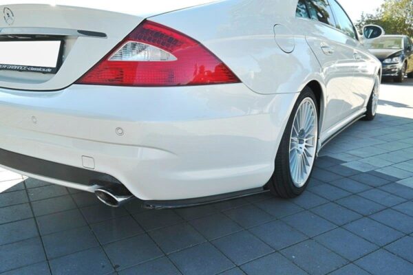 REAR SIDE SPLITTERS Mercedes CLS C219 55AMG Mercedes CLS C 219