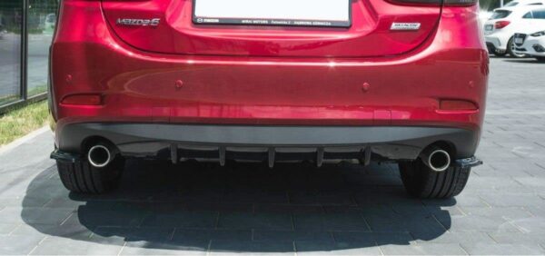REAR SIDE SPLITTERS V.1 Mazda 6 GJ (Mk3) Facelift Mazda 6 Mk3 FL