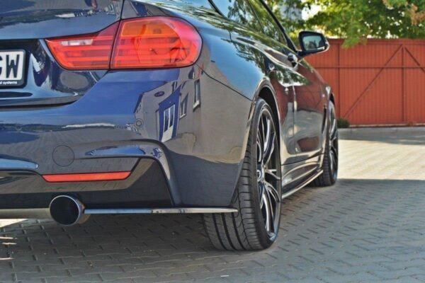 REAR SIDE SPLITTERS V.1 for BMW 4 F32 M-PACK BMW Seria 4 F32