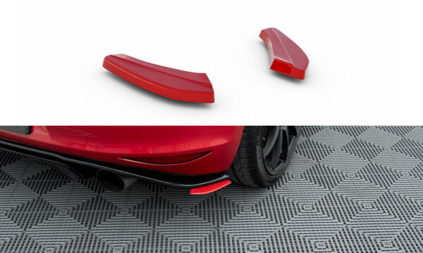 REAR SIDE SPLITTERS VW GOLF Mk7 GTI CLUBSPORT Volkswagen Golf GTI Mk7