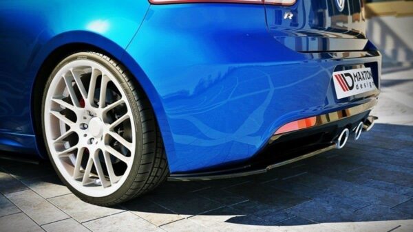REAR SIDE SPLITTERS VW GOLF VI R Volkswagen Golf R Mk6