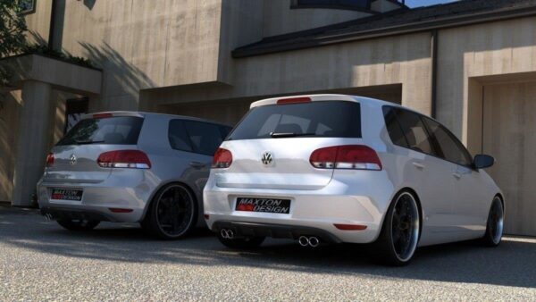 REAR VALANCE VW GOLF VI WITH 2 EXHAUST HOLE Volkswagen Golf Mk6