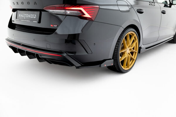 Πίσω Σπόιλερ V.4 + Flaps Skoda Octavia RS Combi / Liftback Mk4 / Mk4 Facelift