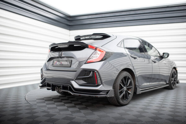 Πίσω Σπόιλερ V.1 (with vertical bars) + Flaps Honda Civic Sport Mk 10 Facelift