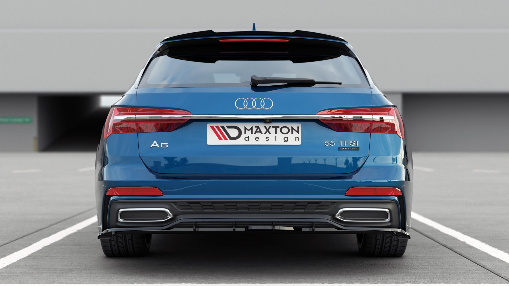 pol_po_Rear-Splitter-with-vertical-bars-Audi-A6-S-Line-C8-10030_9 pol_po_Rear-Splitter-with-vertical-bars-Audi-A6-S-Line-C8-10030_9
