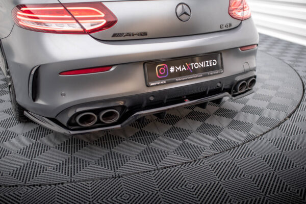 Πίσω Σπόιλερ (with vertical bars) Mercedes-AMG C43 Coupe / Cabrio C205 Facelift / A205 Facelift