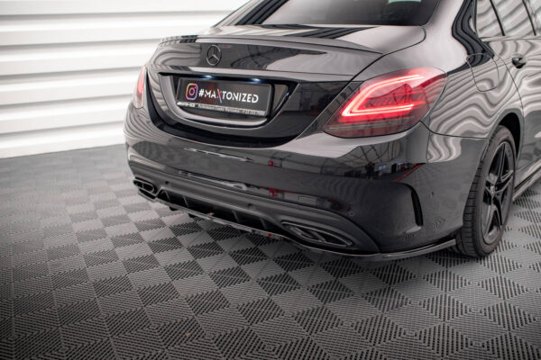 Πίσω Σπόιλερ (with vertical bars) Mercedes-Benz C AMG-Line W205 Facelift