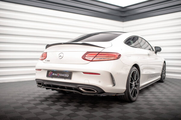 Πίσω Σπόιλερ (with vertical bars) Mercedes-Benz C Coupe AMG-Line C205 Facelift