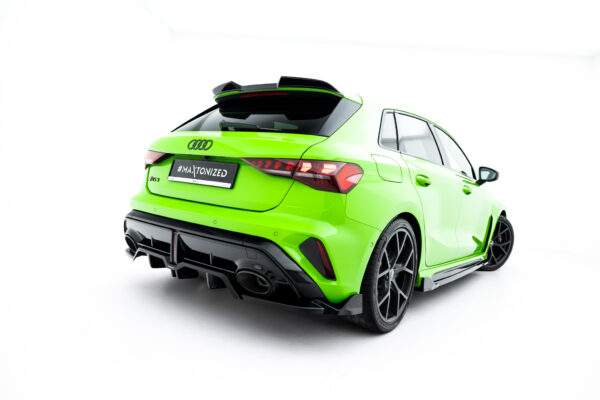 Πίσω Σπόιλερ (with vertical bars) V.3 Audi RS3 Sportback 8Y Facelift