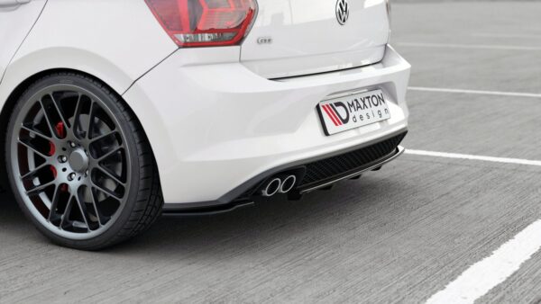 Πίσω Σπόιλερ (with vertical bars) Volkswagen Polo GTI / R-line Mk6 Volkswagen Polo GTI Mk6