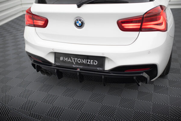 Πίσω Valance V.3 BMW 1 M-Pack F20 Facelift (Single side dual exhaust version)