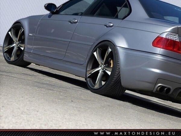 SIDE SKIRTS BMW 3 E46 – 4 DOOR SALOON < M3 LOOK > BMW Seria 3 E46