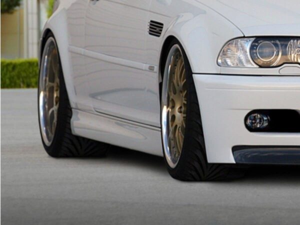 SIDE SKIRTS BMW 3 E46 COUPE & CABRIO < M3 LOOK > BMW Seria 3 E46