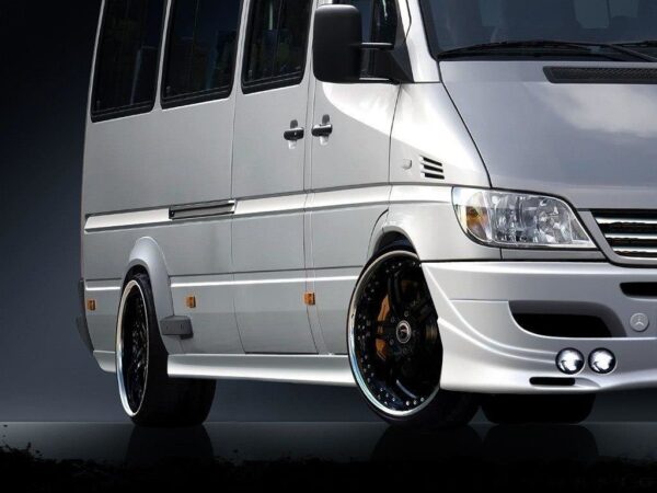 SIDE SKIRTS Mercedes Sprinter I FL / Volkswagen LT 96-06 THIS SIDE SKIRTS FITS TWIN WHEELS VERSION. Mercedes Sprinter Mk1