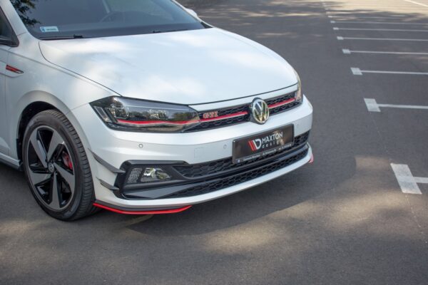 Σπόιλερy Przednie Boczne Volkswagen Polo GTI / R-line Mk6 Volkswagen Polo GTI Mk6
