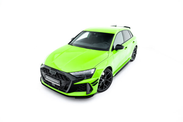 Street Pro Εμπρός Σπόιλερ + Flaps Audi RS3 Sportback 8Y Facelift