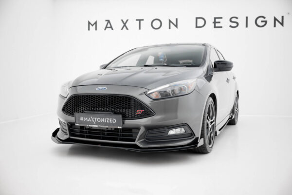 Street Pro Εμπρός Σπόιλερ + Flaps Ford Focus ST Mk3 Facelift