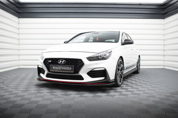 Street Pro Εμπρός Σπόιλερ + Flaps Hyundai I30 N Mk3 Hatchback / Fastback Hyundai I30 N Mk3