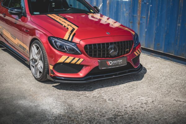 Street Pro Εμπρός Σπόιλερ + Flaps Mercedes-AMG C43 / AMG-Line Coupe C205 Mercedes C Klasa W 205