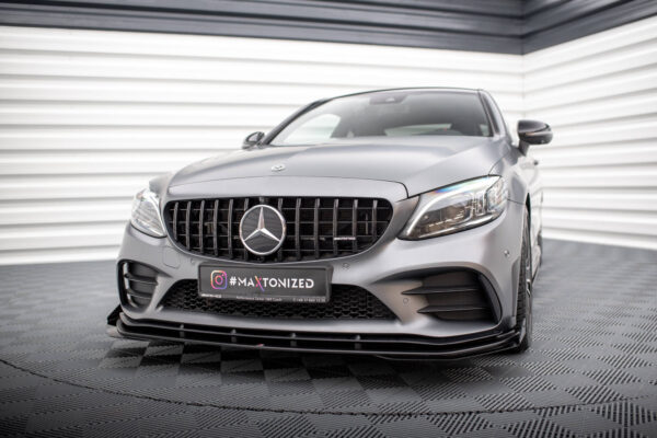 Street Pro Εμπρός Σπόιλερ + Flaps Mercedes-AMG C43 Coupe / Cabrio C205  Facelift / A205 Facelift