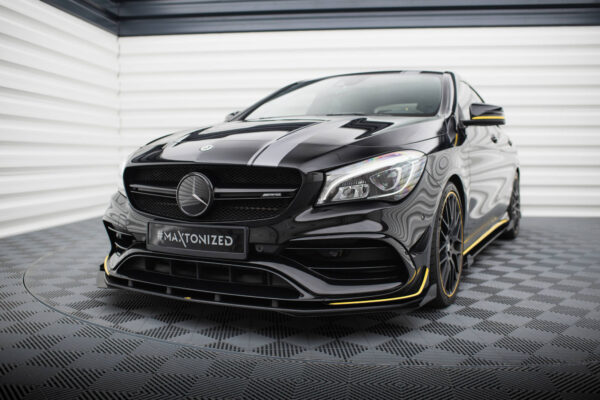 Street Pro Εμπρός Σπόιλερ + Flaps Mercedes-AMG CLA 45 Aero C117 Facelift
