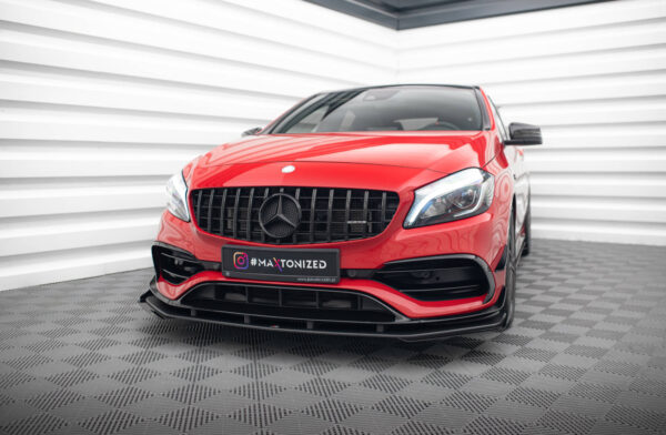 Street Pro Εμπρός Σπόιλερ + Flaps Mercedes-Benz A 45 AMG Aero W176 Facelift