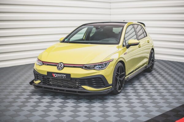 Street Pro Εμπρός Σπόιλερ + Flaps Volkswagen Golf GTI Clubsport Mk8 Volkswagen Golf GTI Mk8