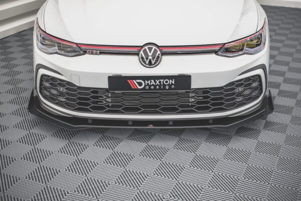 Street Pro Εμπρός Σπόιλερ + Flaps Volkswagen Golf GTI / GTE / GTD / R-Line Mk8 Volkswagen Golf GTI Mk8