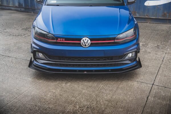 Street Pro Εμπρός Σπόιλερ + Flaps Volkswagen Polo GTI Mk6 Volkswagen Polo GTI Mk6