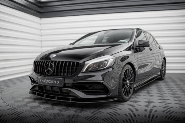 Street Pro Εμπρός Σπόιλερ Mercedes-Benz A AMG-Line W176 Facelift