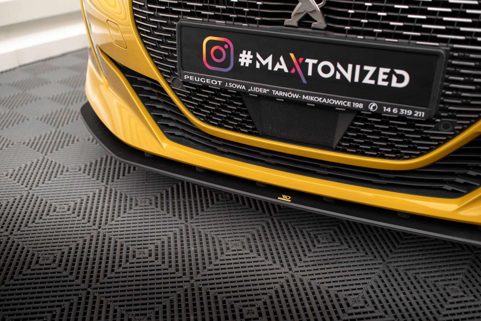 pol_po_Street-Pro-Front-Splitter-Peugeot-208-GT-Mk2-18507_5 pol_po_Street-Pro-Front-Splitter-Peugeot-208-GT-Mk2-18507_5