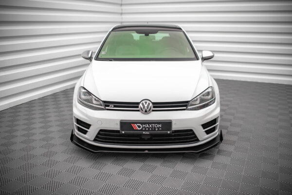 Street Pro Εμπρός Σπόιλερ V.1 + Flaps Volkswagen Golf R Mk7