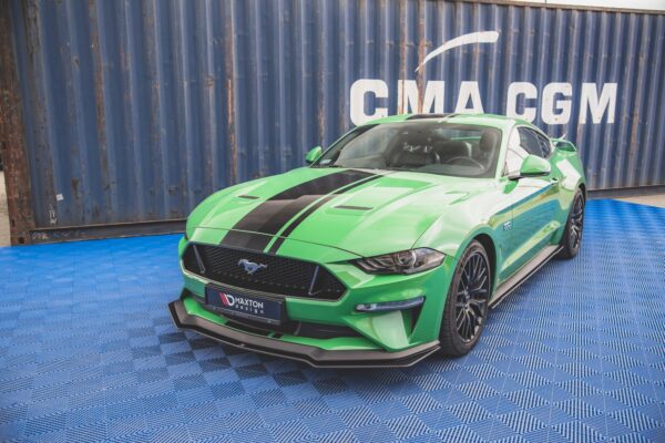 Street Pro Εμπρός Σπόιλερ V.1 Ford Mustang GT MK6 Facelift Ford Mustang MK6 GT Facelift[2017-]