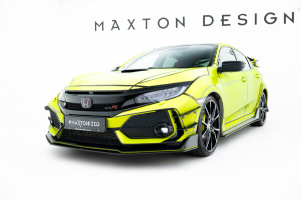 Street Pro Εμπρός Σπόιλερ V.2 Honda Civic Type-R Mk10 / Mk10 Facelift Honda Civic Mk10 Type-S