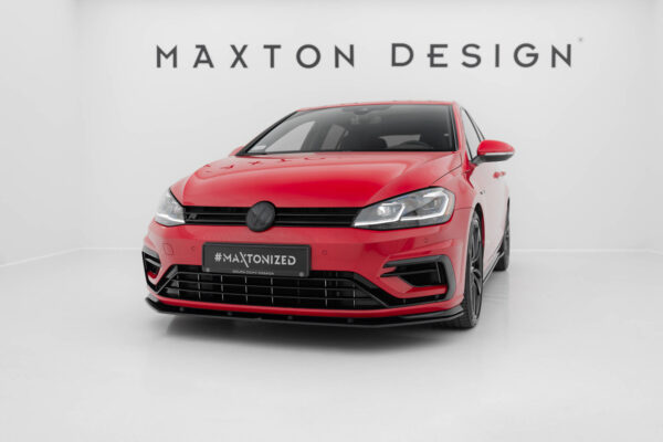 Street Pro Εμπρός Σπόιλερ Volkswagen Golf R / R-Line Mk7 Facelift Volkswagen Golf R Mk7 Facelift