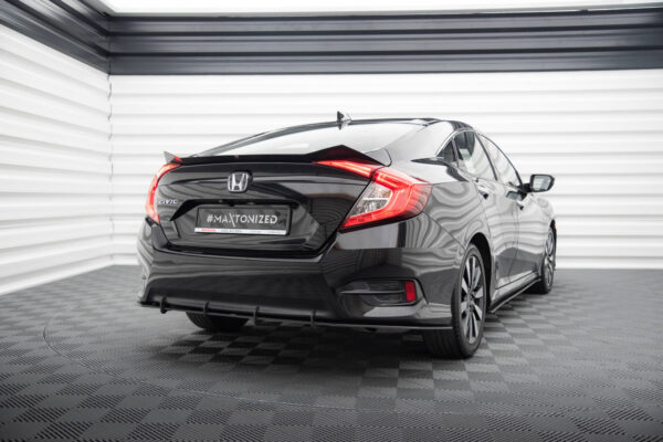 Street Pro Πίσω Diffuser Honda Civic Mk10