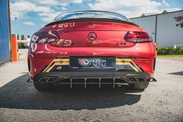 Street Pro Πίσω Diffuser Mercedes-AMG C43 Coupe C205 Mercedes C Klasa W 205