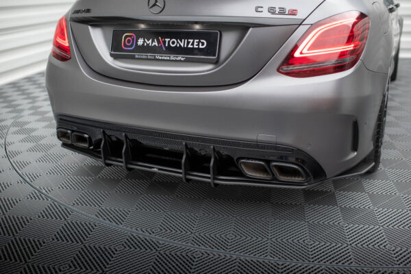 Street Pro Πίσω Diffuser Mercedes-AMG C63 Sedan / Estate W205 Facelift